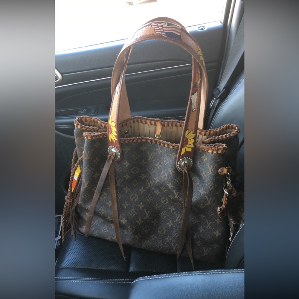 Louis Vuitton fringe neverfull GM - Picture 2 of 15